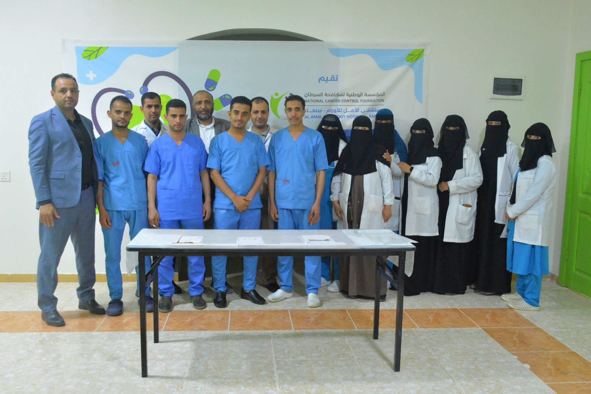 تكريم كادر التمريض في المستشفى